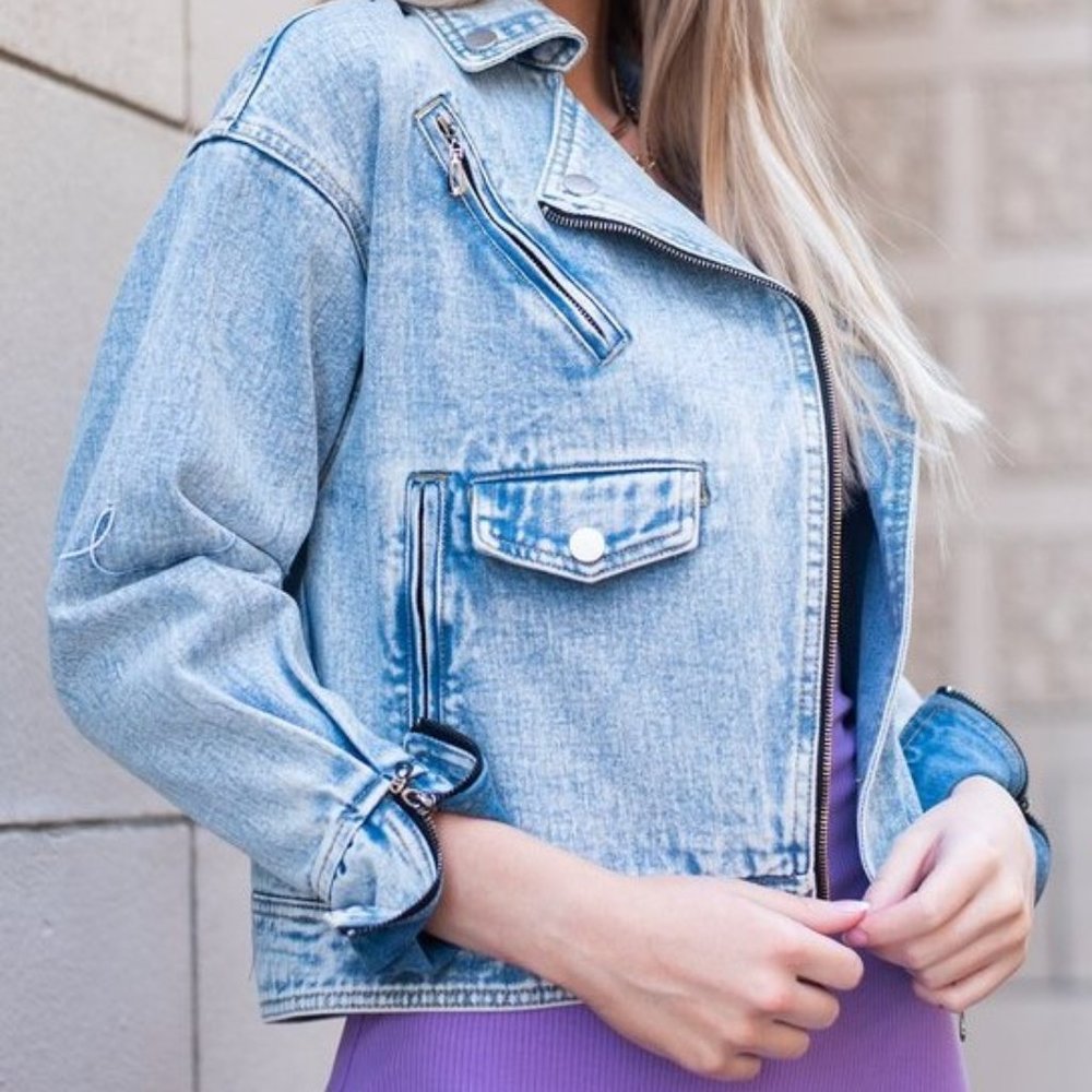 By Egreis Rochelle Denim Jacket